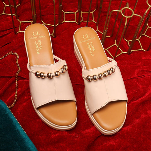 Women's Comfortable Effortless Block Heel Sandal