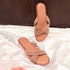 Women's Effortless Crossover Cross Strap Slides