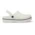 Men Striped Band Perforated Clogs