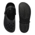 Men Striped Band Perforated Clogs