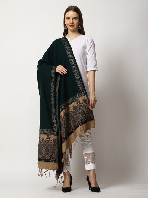 Women's Jamawar Wool Shawl