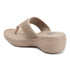 Women's Knitted Thong Strap Arch Support Wedge Sandal