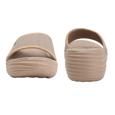 Women's Knitted Single-Band Comfort Wedge Sandal