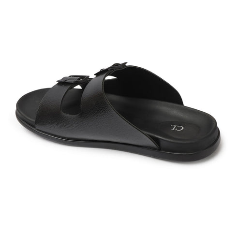 Double Buckle Adjustable Comfort Slides Sandals