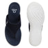 Women's Knitted Thong Strap Arch Support Wedge Sandal