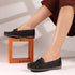 Women's Textured Classic Slip-On Loafers