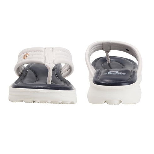 Women's Contoured Padded Thong Strap Comfort Sandal