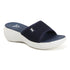 Women's Knitted Single-Band Comfort Wedge Sandal