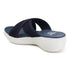 Women's Knitted Cross-Strap Toe-Loop Comfort Wedge Sandal