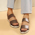 Women's Comfort Wedge Ankle-Strap Sandals