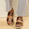 Women's Comfort Wedge Ankle-Strap Sandals