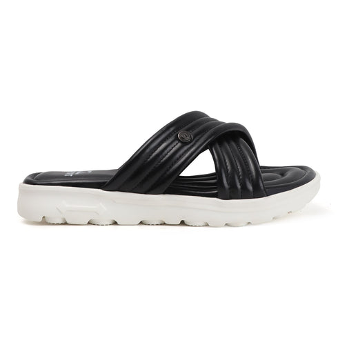Women's Cushioned Padded Cross-Band Comfort Sandal