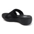 Women's Woven Strap Cutout Detail Comfort Wedge Sandal