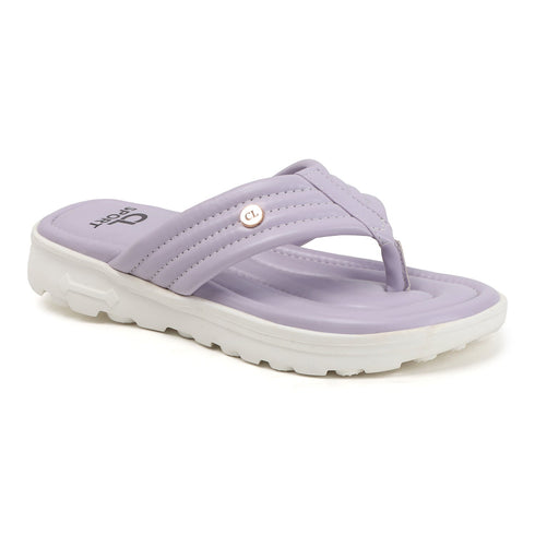 Women's Contoured Padded Thong Strap Comfort Sandal