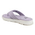 Women's Contoured Padded Thong Strap Comfort Sandal
