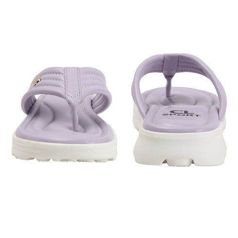 Women's Contoured Padded Thong Strap Comfort Sandal