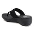 Women's Knitted Thong Strap Arch Support Wedge Sandal
