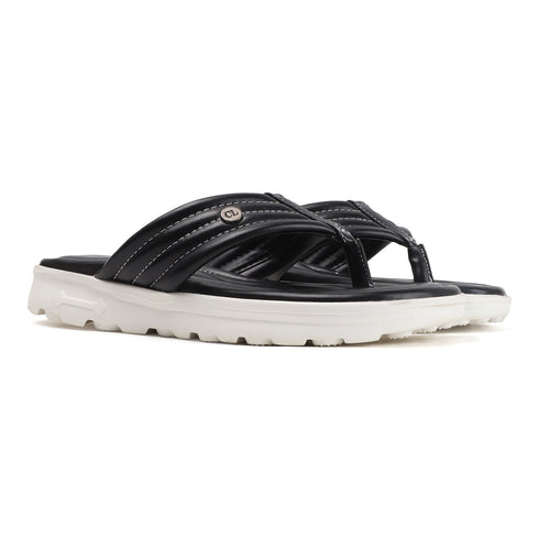 Women's Contoured Padded Thong Strap Comfort Sandal