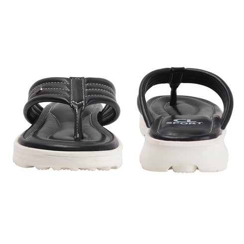 Women's Contoured Padded Thong Strap Comfort Sandal