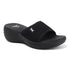 Women's Knitted Single-Band Comfort Wedge Sandal