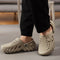 Men Textured Comfort Clogs with Back Strap