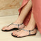 Women's Sparkle-Strap Thong Sandals