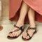 Women's Comfort Beaded Ankle Strap Sandals