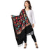 Women's Aari Embroidered Wool Stole