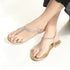Women's Sparkle-Strap Thong Sandals