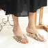 Women's Slip-On Style Kitten Heel Sandal