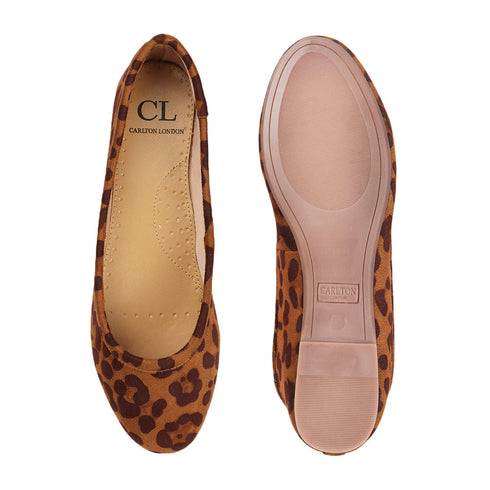 Women's Printed Party Round Toe Flats