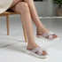 Women's Cushioned Padded Cross-Band Comfort Sandal
