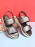 Women's Comfort Wedge Ankle-Strap Sandals
