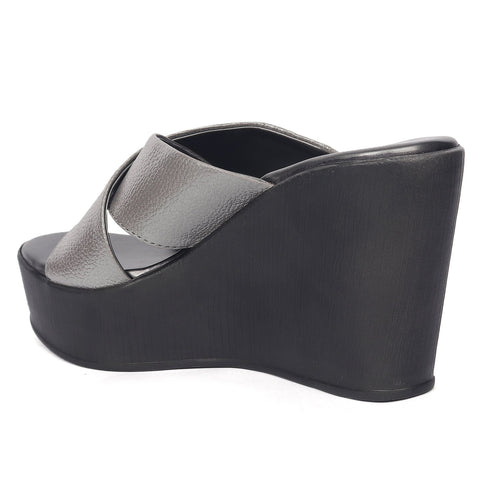 Women's Cross Strap Wedge Heels Sandals