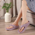 Women's Contoured Arch Support Ultra-Lightweight Beach Thong Flip-Flop