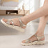 Women's Adjustable Strap Comfort Cross-Band Sandal