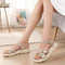 Women's Adjustable Strap Comfort Cross-Band Sandal