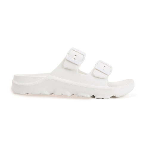 Men's Comfort Dual Buckle Strap Slide Sandals