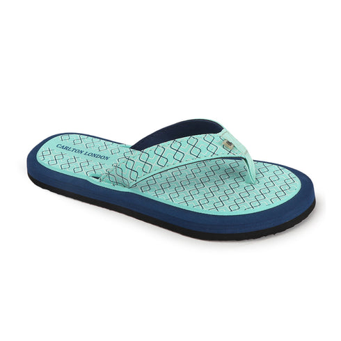 Women's Daily Wear Printed Thong Flip Flops