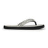 Women's Daily Wear Printed Thong Flip Flops