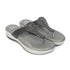 Women's Black Embellished Comfortable Wedge Sandal