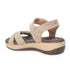 Women's Taupe Bow Strap Comfort Sandals