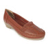 Women's Perforated Slip-On Wedge Loafers
