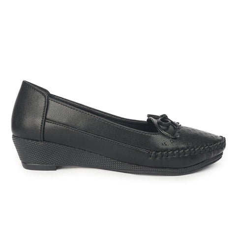 Women's Decorative Low Wedge Loafers