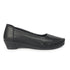 Women's Slip-On Moccasin Loafer with Perforated Detail