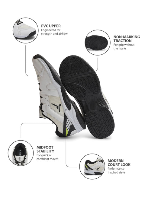 SMASH LINE White Men's Badminton Shoes