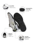 SMASH LINE White Men's Badminton Shoes
