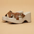 Isla Criss-Cross Buckle Wedges