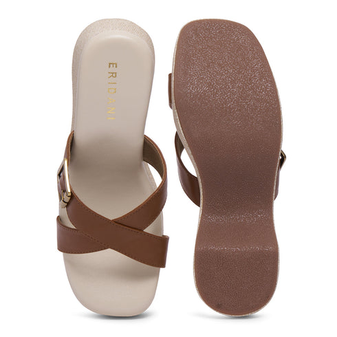 Isla Criss-Cross Buckle Wedges