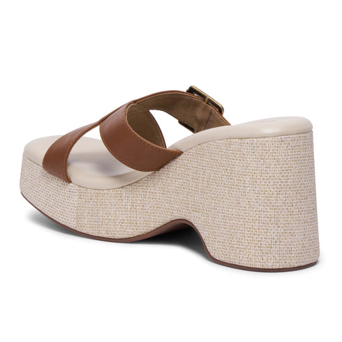 Isla Criss-Cross Buckle Wedges